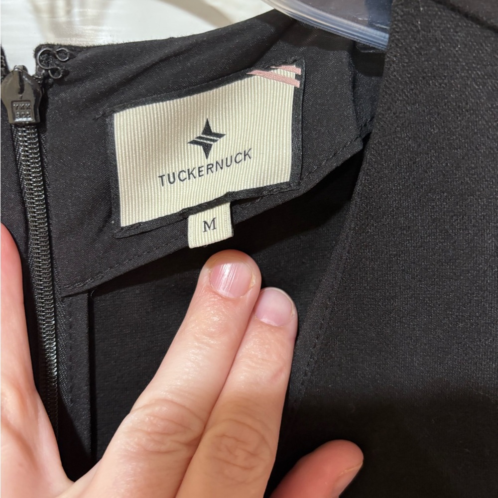 Tuckernuck Onyx Annalee Dress Medium Black - Picture 9 of 11